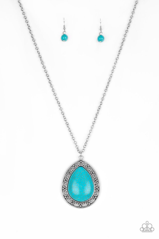 Full Frontier Blue Necklace