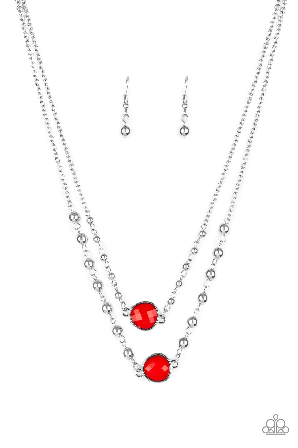 Colorfully Charming Red Necklace