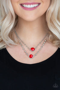 Colorfully Charming Red Necklace