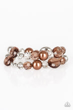 Load image into Gallery viewer, Downtown Dazzle Brown Bracelet