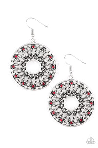 Malibu Musical Red Earring