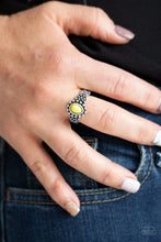 Load image into Gallery viewer, Pep Talk Yellow Ring