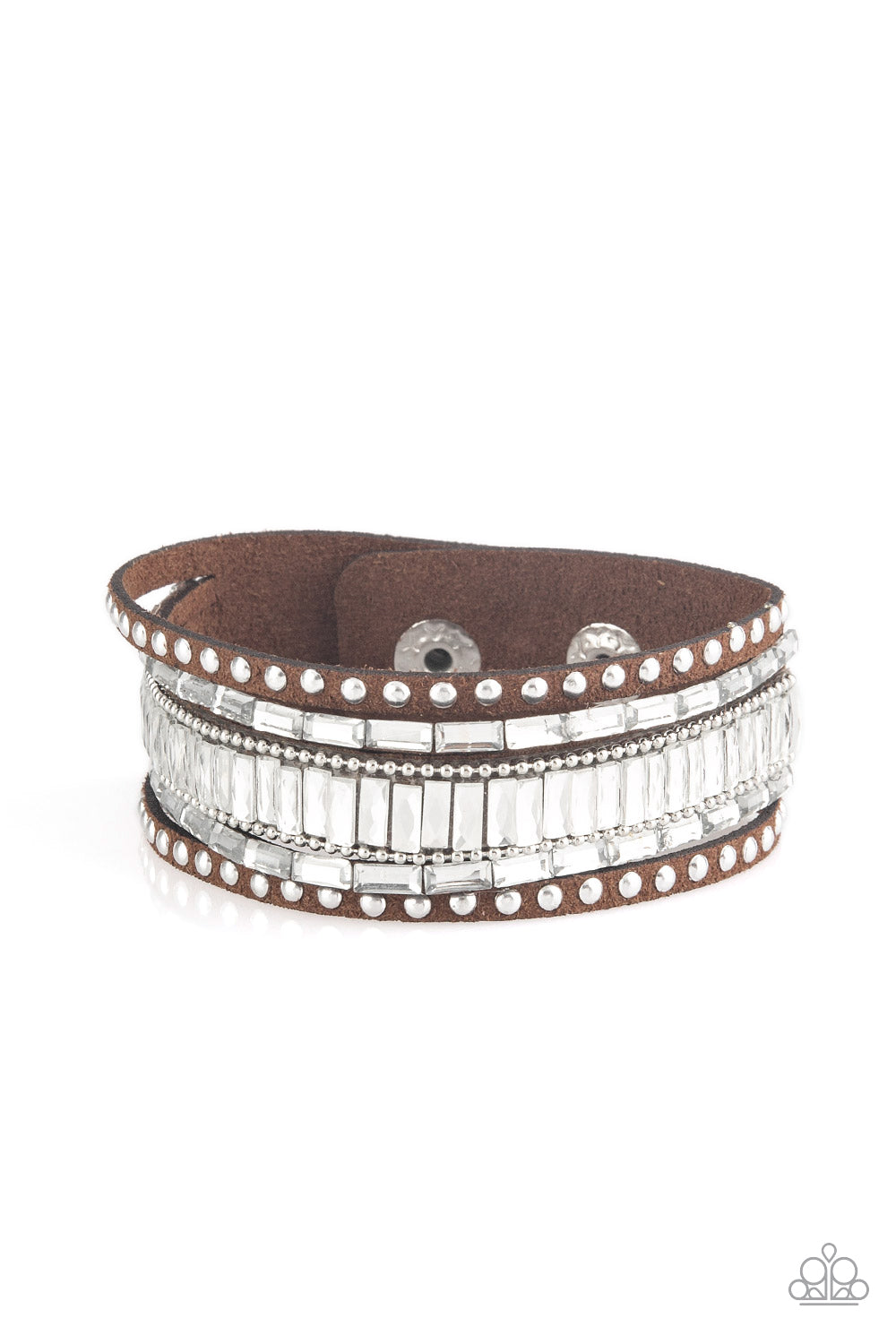 Rock Star Rocker Brown Bracelet