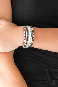 Rock Star Rocker Brown Bracelet