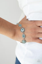 Load image into Gallery viewer, Secret Garden Glamour Blue Bracelet