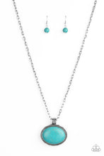 Load image into Gallery viewer, Sedimentary Colors Blue Necklace