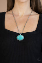 Load image into Gallery viewer, Sedimentary Colors Blue Necklace