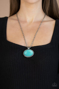 Sedimentary Colors Blue Necklace