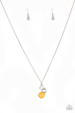 Load image into Gallery viewer, Stylishly Square Yellow Necklace