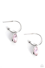 Load image into Gallery viewer, Teardrop Tassel Pink Earring