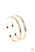 Load image into Gallery viewer, TREAD All About It Gold Earring