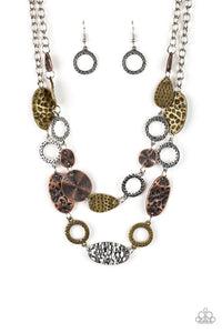 Trippin On Texture Multi Necklace