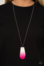 Load image into Gallery viewer, Watercolor Skies Pink Necklace