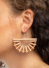 Load image into Gallery viewer, Wooden Wonderland Brown Earring