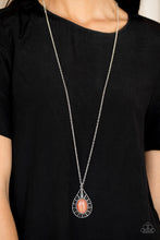 Load image into Gallery viewer, Total Tranquility Orange Necklace