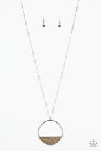 Load image into Gallery viewer, Bet Your Bottom Dollar Brown Necklace