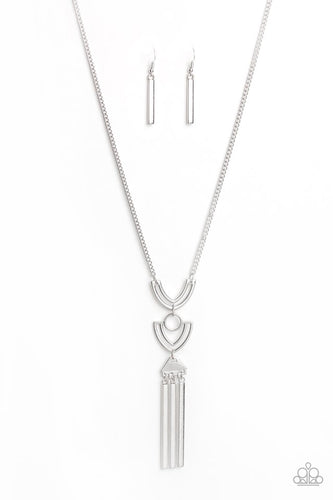 Confidently Cleopatra Silver Necklace