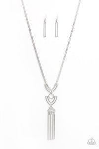Confidently Cleopatra Silver Necklace
