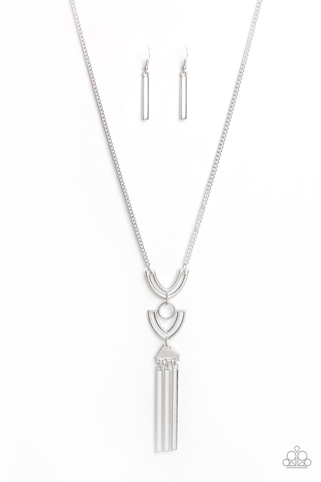 Confidently Cleopatra Silver Necklace