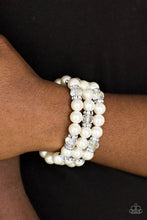 Load image into Gallery viewer, Undeniably Dapper White Bracelet