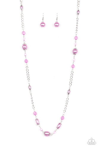Magnificently Milan Purple Necklace