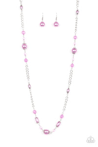 Magnificently Milan Purple Necklace