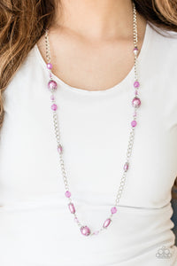 Magnificently Milan Purple Necklace
