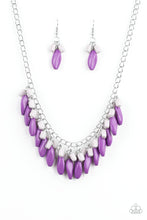Load image into Gallery viewer, Bead Binge Purple Necklace