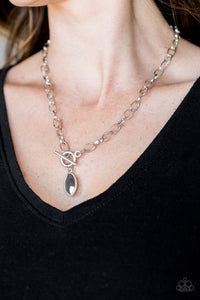 Club Sparkle Silver Necklace