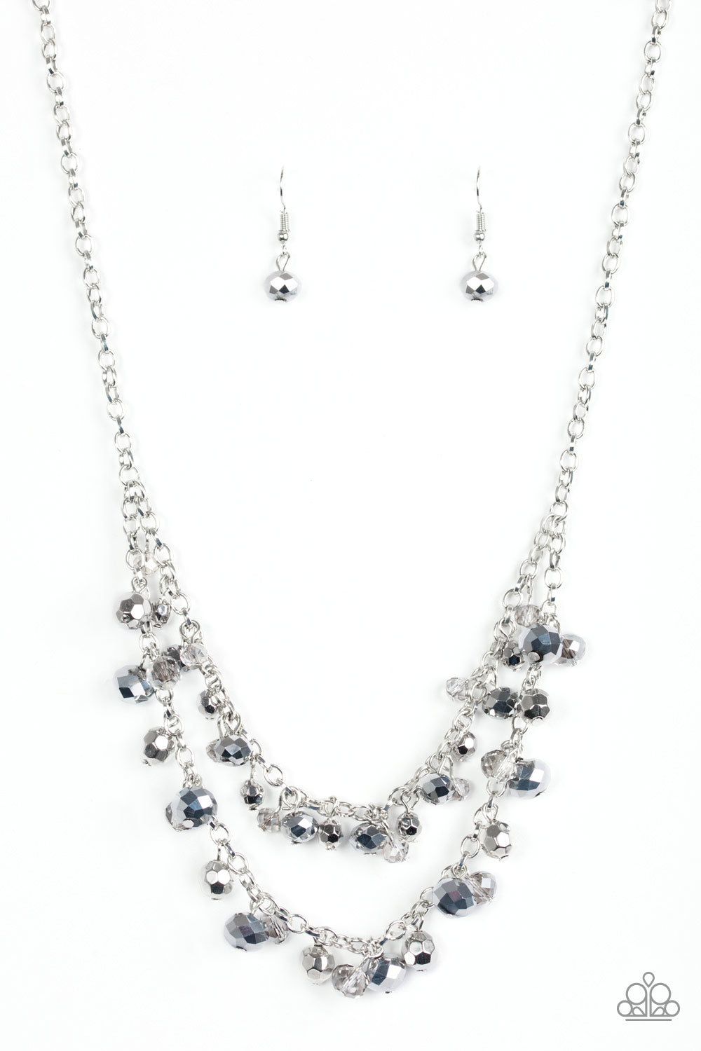 Fashion Show Fabulous Silver Necklace