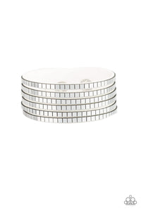 Disco Dazzle White Bracelet