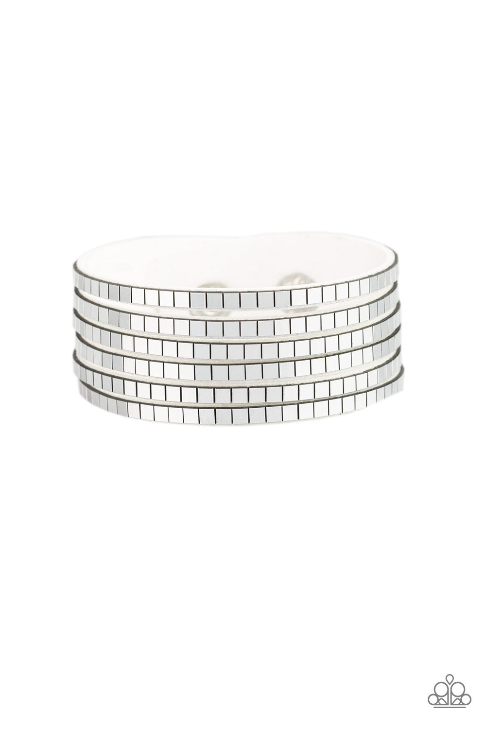 Disco Dazzle White Bracelet