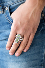 Load image into Gallery viewer, Rio Trio Green Ring