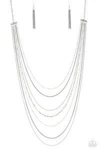 Radical Rainbows Silver Necklace