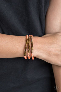 Woodland Wanderer Orange Bracelet