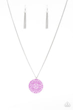 Load image into Gallery viewer, Midsummer Musical Purple Necklace