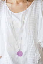 Load image into Gallery viewer, Midsummer Musical Purple Necklace