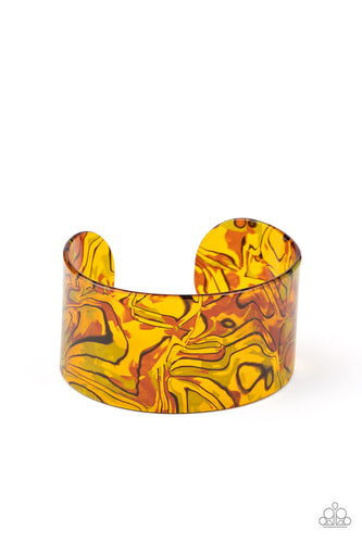 Cosmic Couture Orange Bracelet