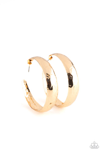Hey, HAUTE-Shot Gold Earring
