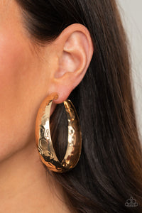 Hey, HAUTE-Shot Gold Earring