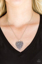 Load image into Gallery viewer, Look Into Your Heart Silver Necklace