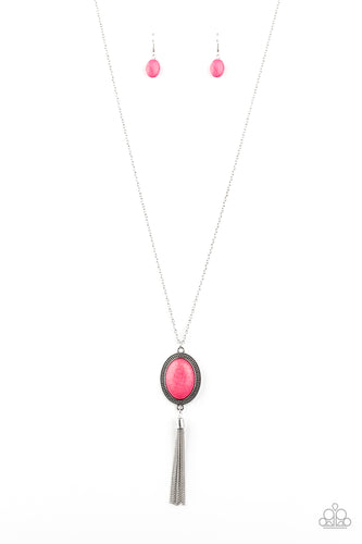 Nomadic Dramatics Pink Necklace