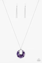 Load image into Gallery viewer, Setting The Fashion Purple Necklace