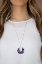 Load image into Gallery viewer, Setting The Fashion Purple Necklace