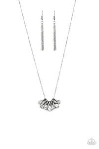 Slide Into Shimmer Black Necklace