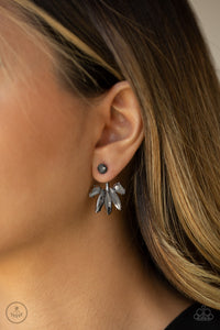 Stunningly Striking Black Earring