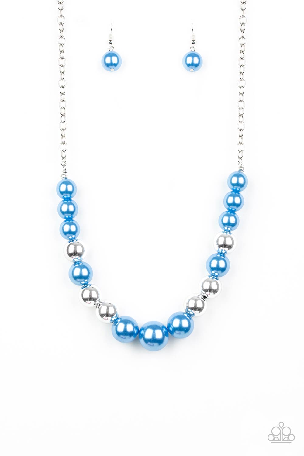 Take Note Blue Necklace