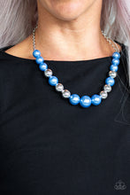 Load image into Gallery viewer, Take Note Blue Necklace