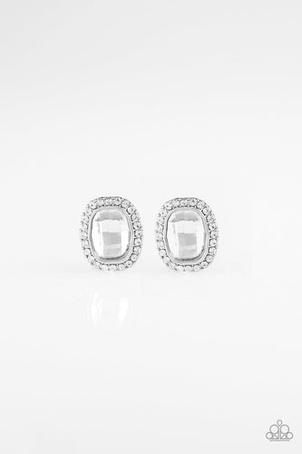 The Modern Monroe White Earring