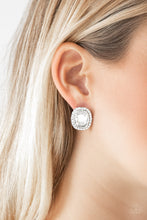 Load image into Gallery viewer, The Modern Monroe White Earring